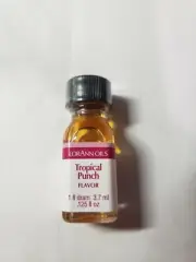LorAnn Oils .125 fl oz Super Strength Flavoring Candy Food Flavor Tropical Punch