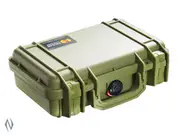 Pelican 1170 Small Handgun Protector Storage Case - Od Green #p1170odg