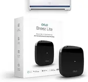 Cielo Breez Lite | Smart AC Controller for Mini-Split, Window & Portable Air Conditioners & Heat Pumps | Free App, No Subscriptions | Alexa, Google, SmartThings, IFTTT (Black)