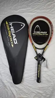 VTG NOS Head Intelligence i.S1 Tennis Racket 4 1/4" Unstrung W/Cover MP 102 Sq