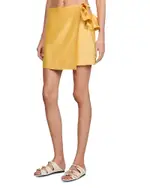 Sandro x Louise Bourgeois Short Skirt with Ruffled Detail
