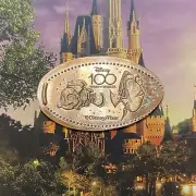 Disney World 100th Anniversary Smashed Pressed Elongated Penny Finding Nemo Dory