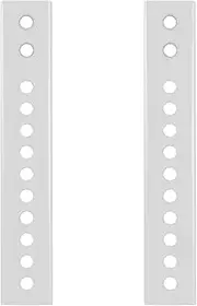 VIVO Vertical VESA Extender Plate Bracket Kit Designed for Low VESA Pattern TV’s, Fits TV Ceiling Mounts, 2 Brackets, White, MOUNT-AD165W