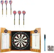 NHL Atlanta Thrashers Dart Cabinet Includes Darts and Board