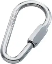 Maillon Rapide Pear Plated Quick Link 12mm (1/2") - PPE Packaging - Standard