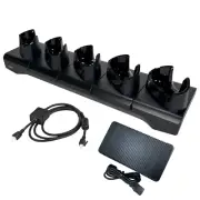 Symbol 5-Bay CRD-TC7X-SE5C1 Base for TC70 TC72 TC75 TC77 Barcode Scanners w/AC