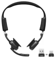Shokz OpenMeet UC Wireless Bone Conduction Headset - Black