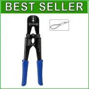 Ergonomic iCrimp Swaging Tool for Aluminum and Copper Sleeves - 3/64 to 1/8 Inch