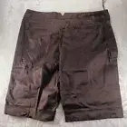 Jones and Co Woman Bermuda Shorts Dark Mocha Livorno Women's 22W