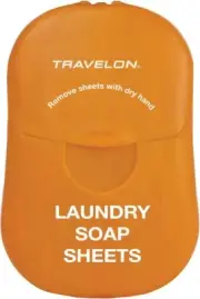 Travelon Laundry Soap Sheets, 50-Count