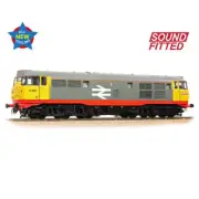 Bachmann 35-821SF OO Gauge Class 31/1 31180 BR Railfreight (Red Stripe)