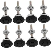 ELAYARD 8pcs Hood Lock Kit Quick Release Engine Bonnet Fastening Mechanism Anti-Theft Accessory for Car Modification