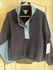 Athleta Overlook Microfleece Sweatshirt