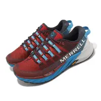 在飛比找momo購物網優惠-【MERRELL】越野跑鞋 Agility Peak 4 藍