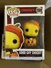 Funko Pop! Vinyl: Good Guy Chucky #1589 With Free Pop Protector