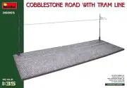 1/35 Cobblestone Road Section w/Tramline