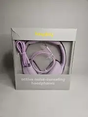 Active Noise Canceling Bluetooth Wireless Over Ear Headphones - heyday Lavender