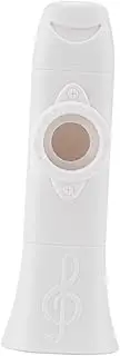 Perfeclan Kazoo Flute Easy to Play Accompaniment Lightweight Portable Upgraded Adjustable Tone Kazoo for Kids Beginner Ukulele Violin, White