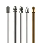 3Pieces Metal Pen Refills Pen Tip with Clip for Remarkable Write Pen