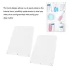 Bathroom Storage Hanging Bag 2 Sets 6 Hooks Shower Caddy Quick Dry Mesh Bath HG5
