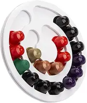 zolyet Coffee Pod Holder Capsule Rack Holds 20 Capsules Wall-Mounted Coffee Pods Organizer Storage Shelf for Home Cafe Hotel White Type D