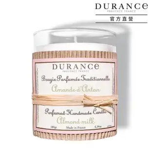 【DURANCE 朵昂思】手工精油蠟燭 180g 大地系列公司貨(多款可選-山茶花/棉花田/鈴蘭/番紅花/白茶/瑪德蓮)