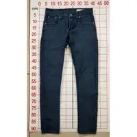 在飛比找蝦皮購物優惠-【二手衣櫃】韓國品牌 UPSET JEANS 正韓 丈青 2