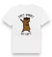 Dancing dont worry be capy Capybara mens women’s & childrens tshirts