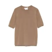 [Max Mara] Max Mara Virgin Wool T-shirt M BROWN