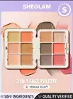 Sheglam All About That Face Palette Conceal Blush Bronzer Contour VANILLA SCULPT