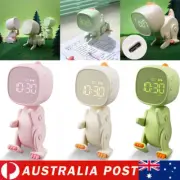 Dinosaur Digital Alarm Clock for Kids with Night Light Snooze Timers Countdowns