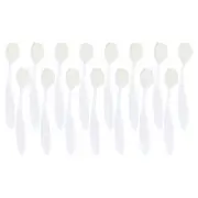15Pcs Blending Brushes for Crafts, 4# Ink Blending Brushes White (White Hair)
