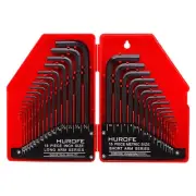 Hex Key Allen Wrench Set, 30-Piece (7/250-3/8 inch, 0.7-10 mm), Long Arm and ...