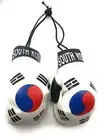Country Flag Mini Boxing Gloves - New, One Pair, Multiple Countries Available