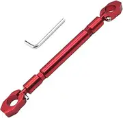 Mirpuytn Handlebar Extender, Motorcycle Handlebar Stabilizer, Adjustable Balance Rod For Mountain Biking Road Cycling Touring Scooter Upgrades Stabilizer Crossbar Lightweight Powersports