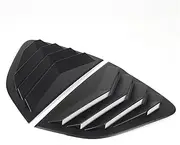 Compatible For Mazda MX-5 2016-2023 Car Rear Glass Window Triangle Blinds Louvers Cover Protector Stickers ABS Shutter (hardtop Version)(Matte black)