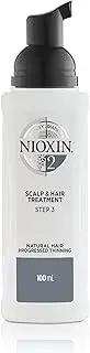 NIOXIN System 2 Scalp and Hair Treatment 100ml, For Natural Hair with Progressed Thinning