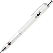 Zebra P-MA85-CAT-W Delgard Mechanical Pencil, 0.02 inches (0.5 mm), Cat, White