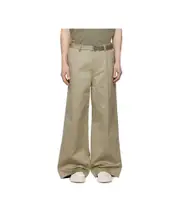 Sacai Straight Leg Belted Trousers 0,1,3,4 light brown