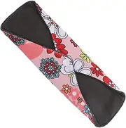Ipetboom 1pc Reusable Cotton Sanitary Towel Red Lining Washable Menstrual Pad for Women Soft Breathable Design for Menstrual Puerperal Use Portable Prevents Leakage