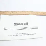 Baldor DC Motor Blower Kit Frames DC180ATZ & C180ATZ Thru C400ATZ