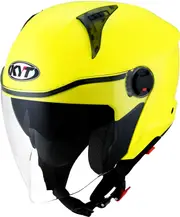 KYT D-City Plain, open face helmet , color: Neon-Yellow , size: L