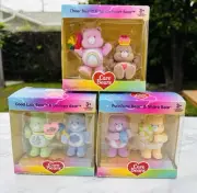 Classic Collectible Care Bears Flocked Mini Figurines
