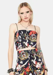 Take A Gamble Crop Tank