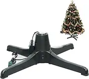 Rotating Christmas Tree Base - Adjustable Rotating Christmas Tree Stand | Rotating Christmas Tree Stand with Electric Base, Heavy Duty Christmas Tree Stand for Arb