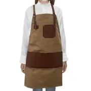 Barber Apron Tan Canvas