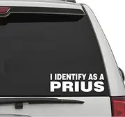 Seek Racing I Identify AS A Prius Decal - CAR Truck Window Laptop Sticker