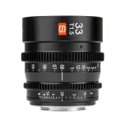 Viltrox S 33mm T1.5 Cinema Lens for Panasonic Micro 4/3 M43 GH5 BMPCC 4K Camera