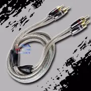 15FT CAR STEREO AUDIO RCA INTERCONNECT QUAD SHIELDED CABLE HOME MARINE USA
