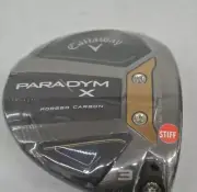 CALLAWAY #3 IRON PARADYM X S FLEX FAIRWAY WOOD GOLF CLUB HEAD(128697-4 CR BY9T